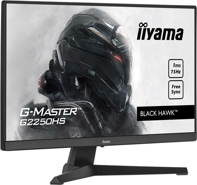 iiyama G-MASTER G2250HS-B1 computer monitor 54,6 cm (21.5"") 1920 x 1080 Pixels Full HD LED Zwart