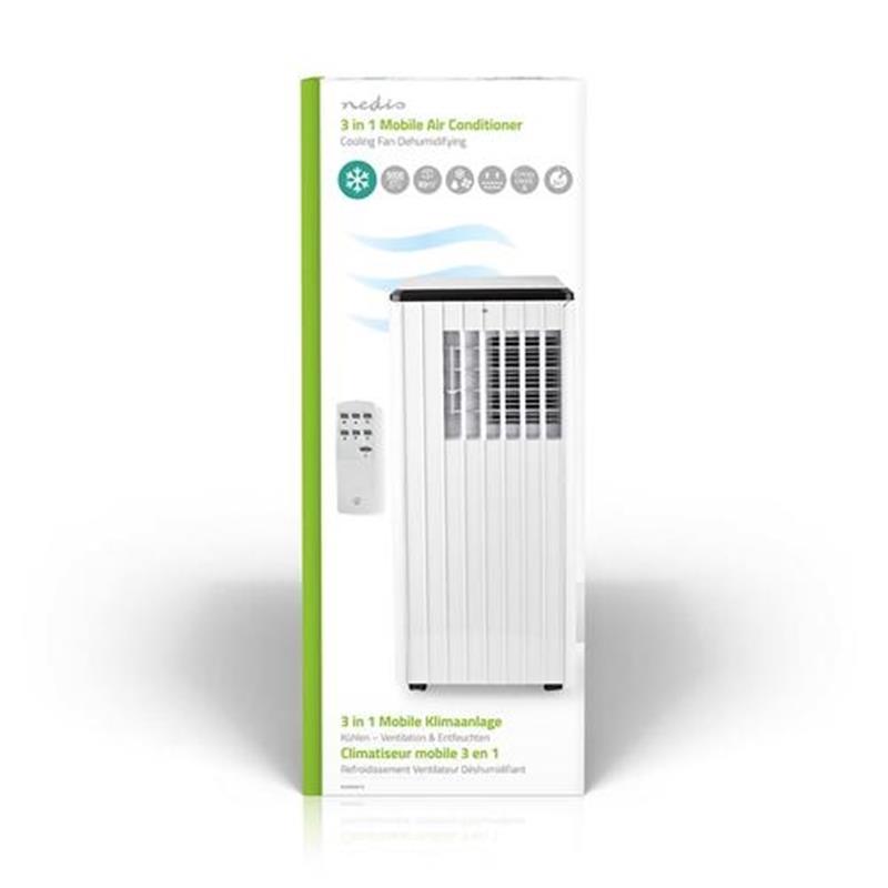 Nedis mobiele airconditioner 65 dB 1010 W Wit