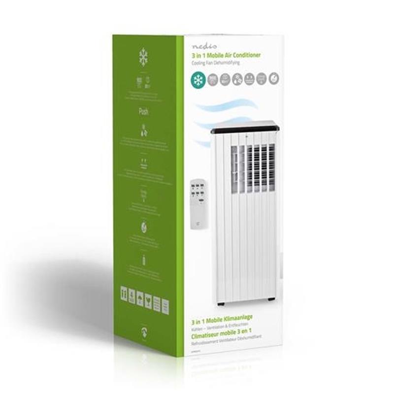 Nedis mobiele airconditioner 65 dB 1010 W Wit