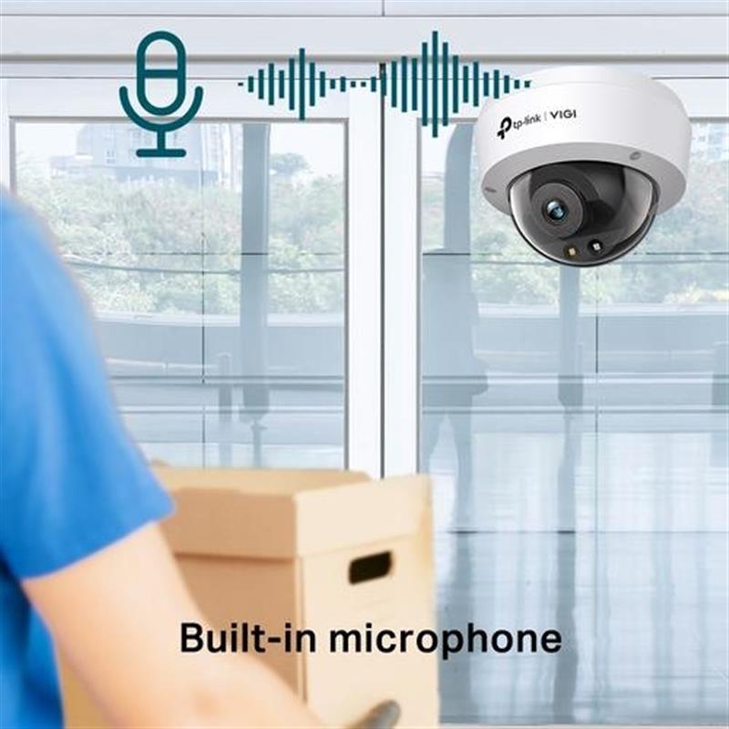 TP-Link VIGI C240 (2.8mm) Dome IP-beveiligingscamera Binnen & buiten 2560 x 1440 Pixels Plafond/muur