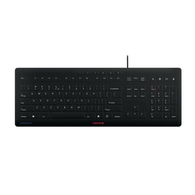 STREAM PROTECT - Keyboard - Corded - QWERTY - Black