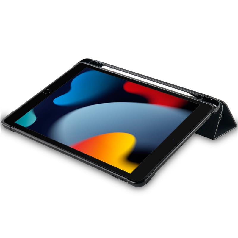 OtterBox React Folio-hoes voor iPad 8th/9th gen, schokbestendig, valbestendig, ultradun, beschermende folio-hoes, getest volgens militaire standaard, 