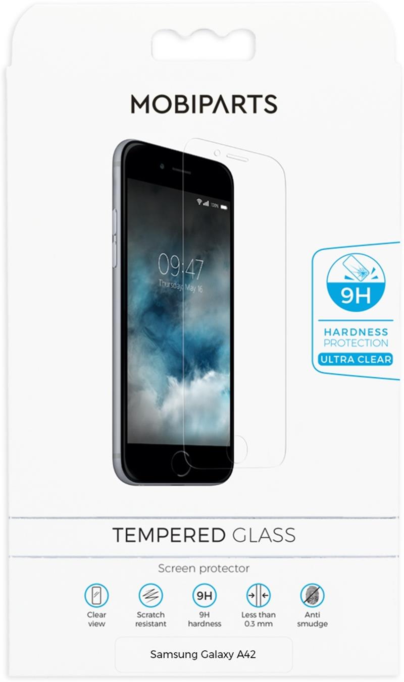 Mobiparts Regular Tempered Glass Samsung Galaxy A42
