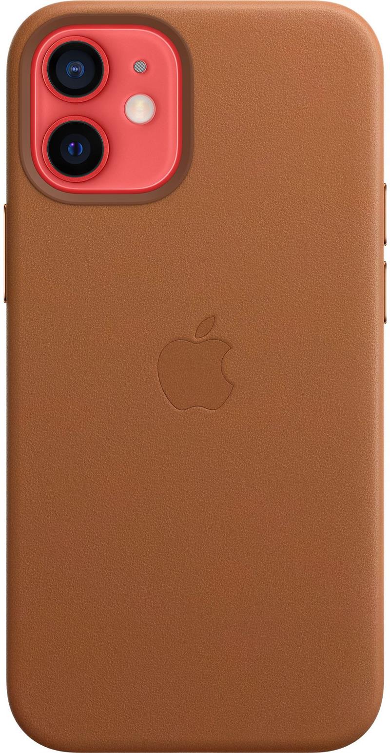  Apple Leather Case with MagSafe iPhone 12 Mini Saddle Brown