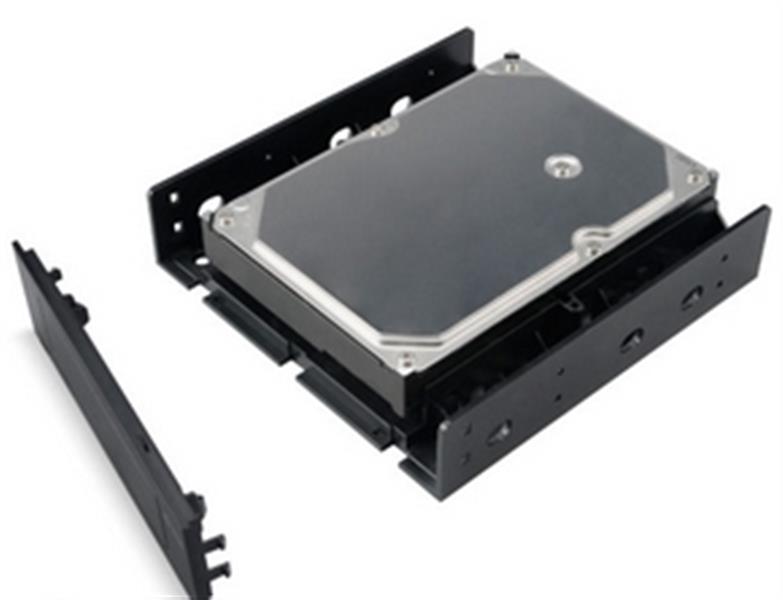 Akasa 5 25 front bay adapter for a 3 5 device hdd 2 5 hdd ssd