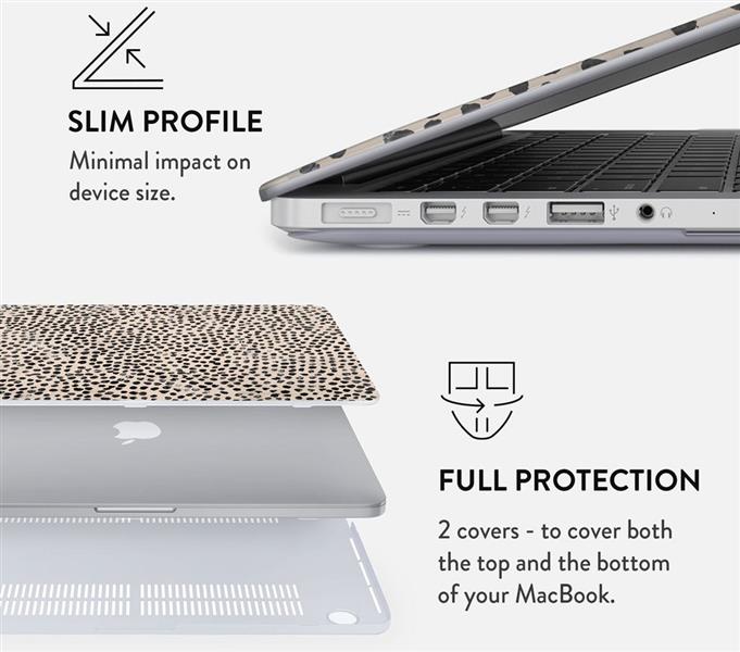 Burga Hard Case Apple Macbook Air 13 inch 2020 - Pistachio Cheesecake