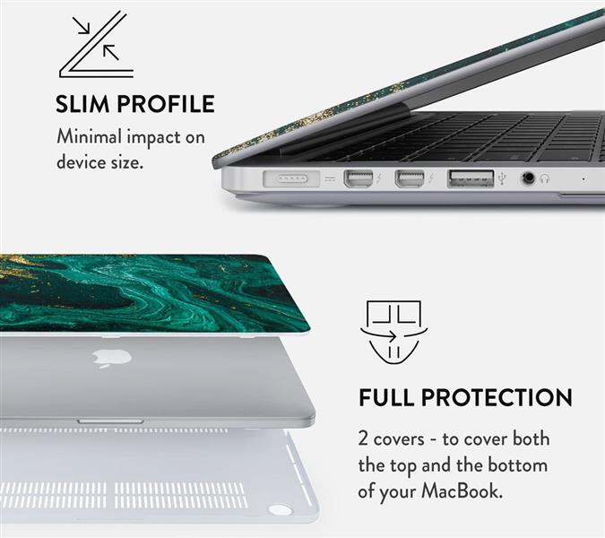Burga Hard Case Apple Macbook Air 13 inch 2020 - Pistachio Cheesecake