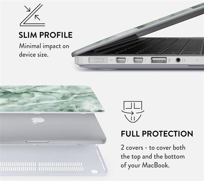 Burga Hard Case Apple Macbook Air 13 inch 2020 - Pistachio Cheesecake