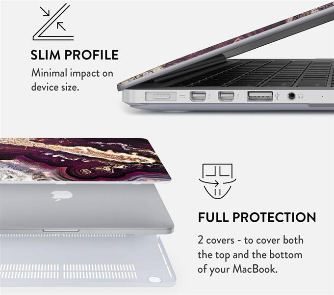 Burga Hard Case Apple Macbook Air 13 inch 2020 - Pistachio Cheesecake