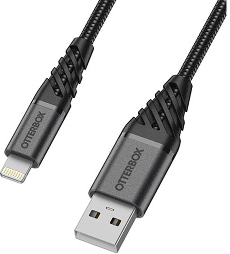 OtterBox Lightning to USB Premium Cable 1m Black