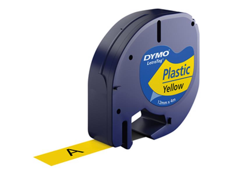 DYMO S0721620 labelprinter-tape Zwart op geel