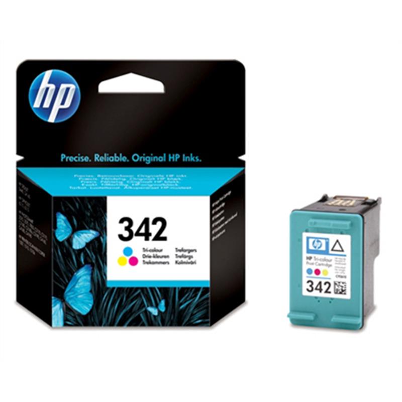 HP 342 Origineel Cyaan, Magenta, Geel 1 stuk(s)