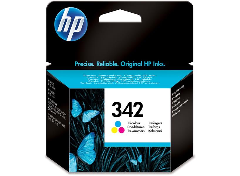 HP 342 Origineel Cyaan, Magenta, Geel 1 stuk(s)