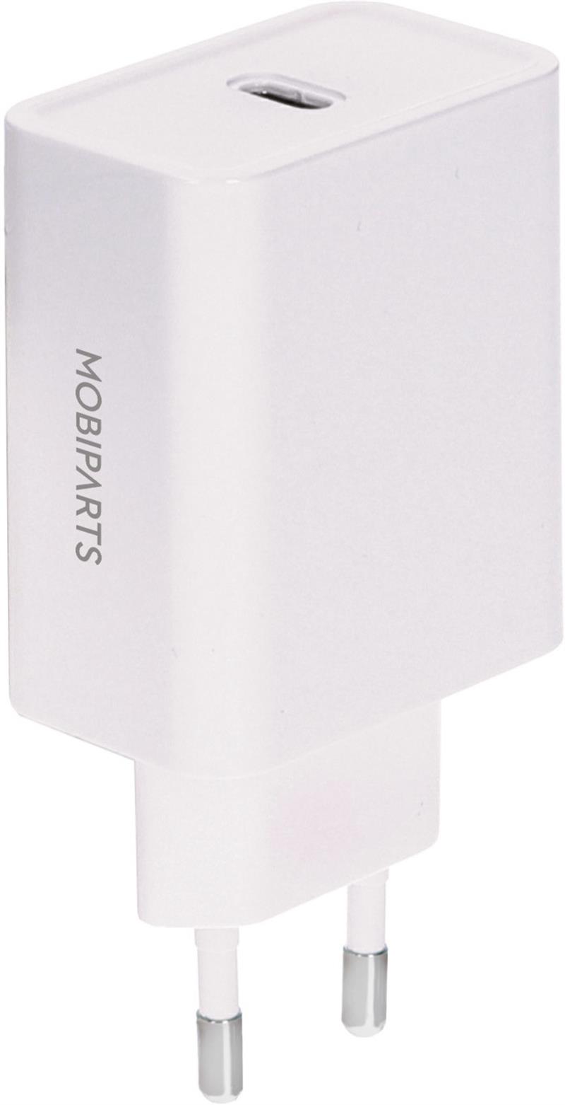 Mobiparts Wall Charger USB-C 30w White with PD 