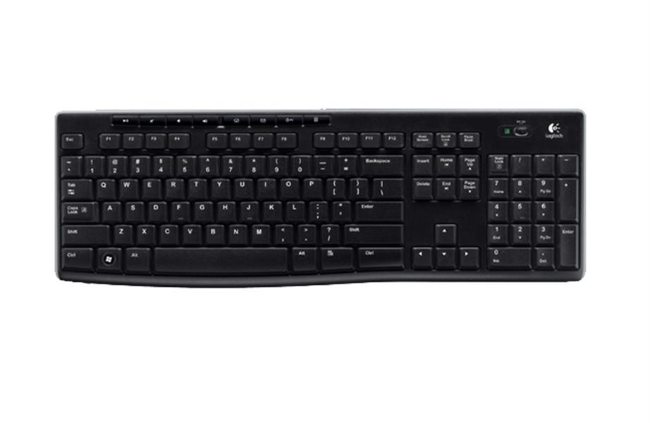 Logitech Wireless Keyboard K270 toetsenbord RF Draadloos QWERTY Scandinavisch