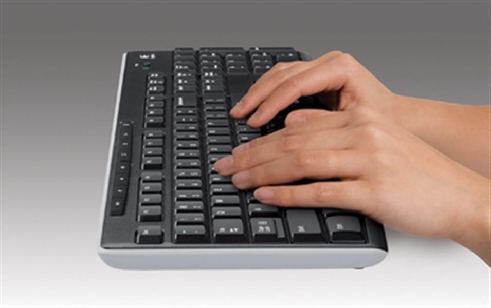 Logitech Wireless Keyboard K270 toetsenbord RF Draadloos QWERTY Scandinavisch