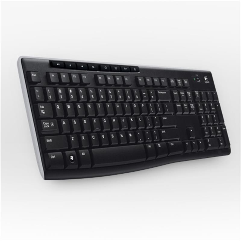 Logitech Wireless Keyboard K270 toetsenbord RF Draadloos QWERTY Scandinavisch