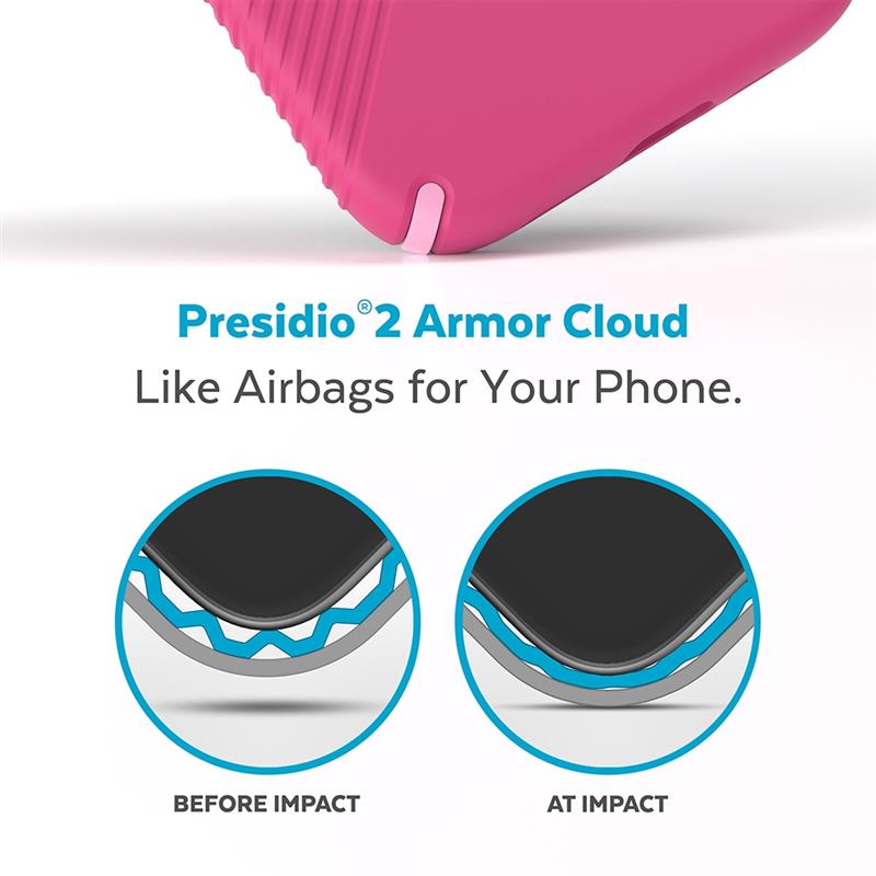Speck Presidio2 Grip Apple iPhone 14 Pro Max Digital Pink- with Microban
