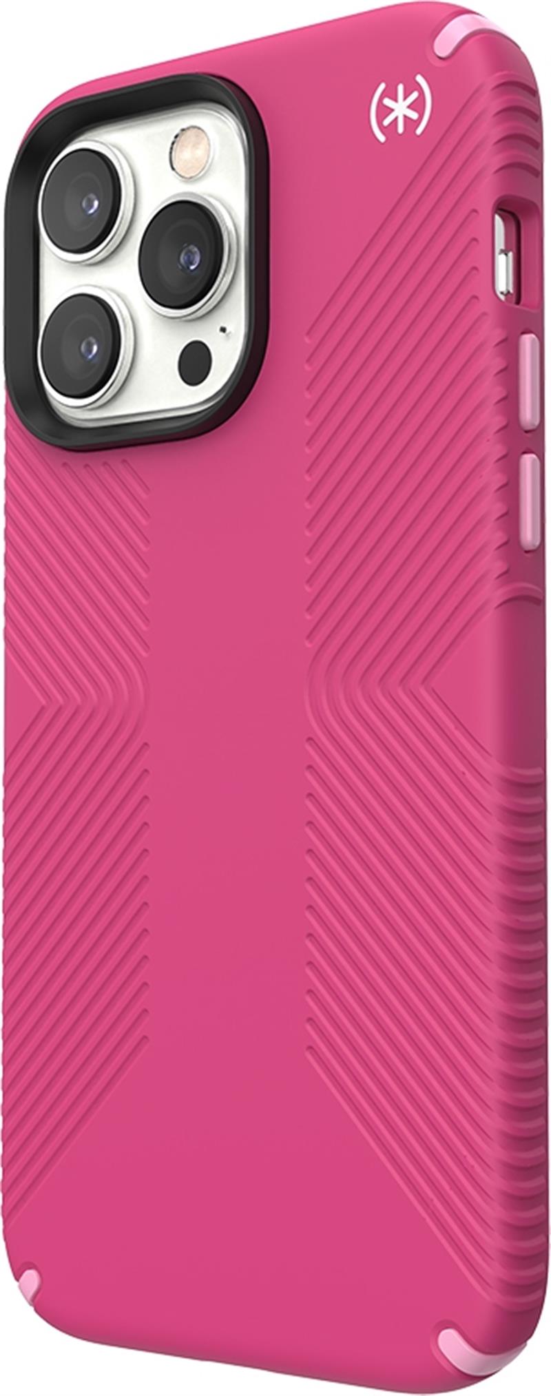 Speck Presidio2 Grip + MS Apple iPhone 14 Pro Max Digital Pink - with Microban