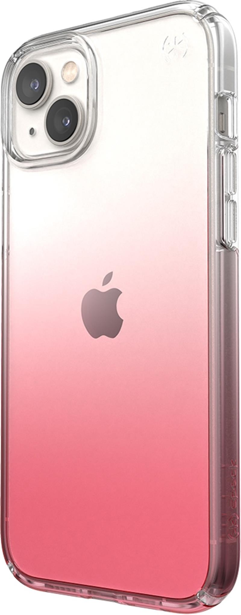 Speck Presidio Perfect Clear Ombre Apple iPhone 14 Plus/15 Plus Vintage Rose - with Microban
