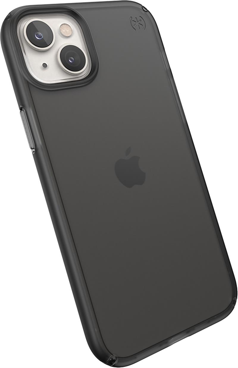 Speck Presidio Perfect Clear Mist Apple iPhone 14 Plus/15 Plus Obsidian Black - with Microban