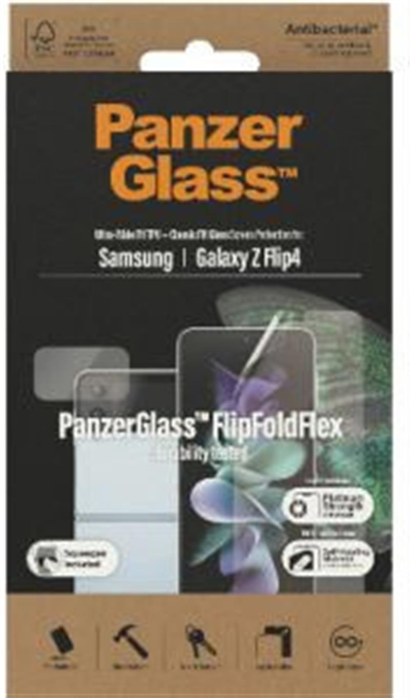 PanzerGlass Samsung Galaxy Z New Flip3 Case Friendly Doorzichtige schermbeschermer 1 stuk(s)