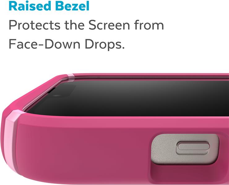 Speck Presidio2 Pro MS Apple iPhone 14 Plus 15 Plus Digital Pink - with Microban
