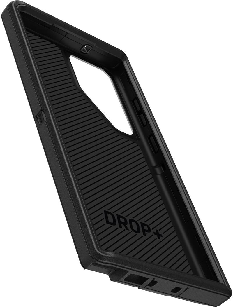 OtterBox Defender Case voor Galaxy S23 Ultra, Schokbestendig, Valbestendig, Ultra-robuust, Beschermhoes, 4x Getest volgens Militaire Standaard, Zwart