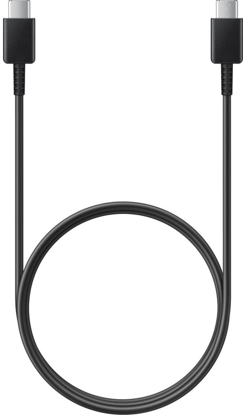 Samsung USB-C to USB-C Cable 1 8m 3A - Black - - DW767 - bulk packed 