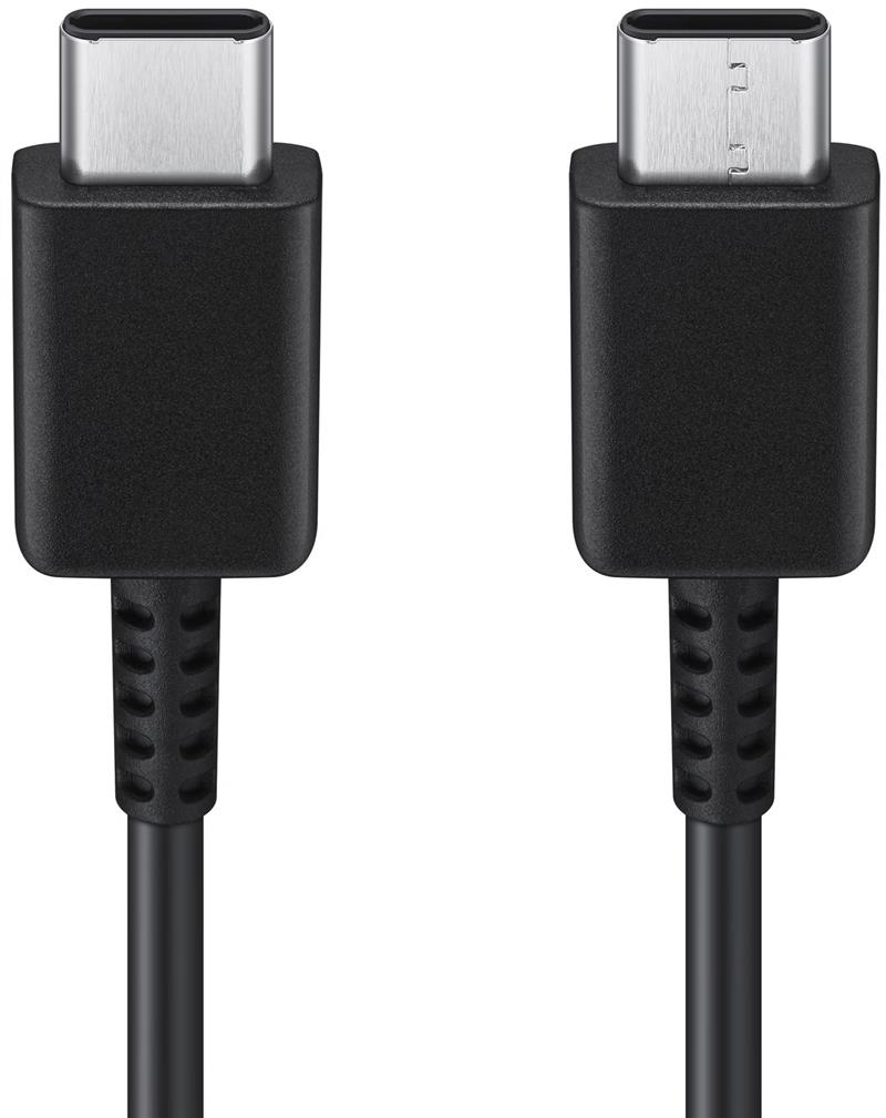 Samsung USB-C to USB-C Cable 1 8m 3A - Black - - DW767 - bulk packed 