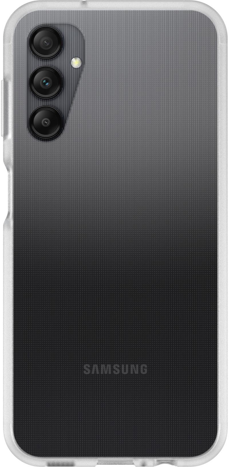 OtterBox React-hoesje voor Galaxy A14, schokbestendig, valbestendig, ultradun, beschermende, getest volgens militaire standaard, Antimicrobieel, Clear