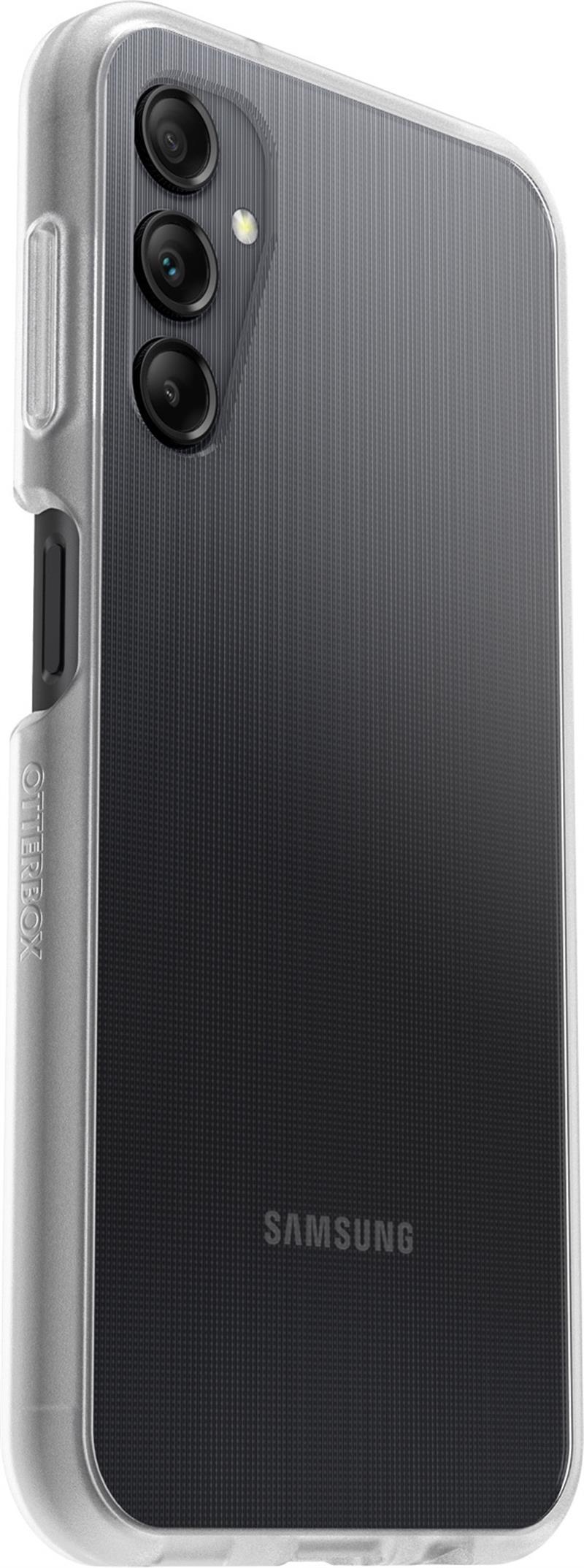 OtterBox React-hoesje voor Galaxy A14, schokbestendig, valbestendig, ultradun, beschermende, getest volgens militaire standaard, Antimicrobieel, Clear