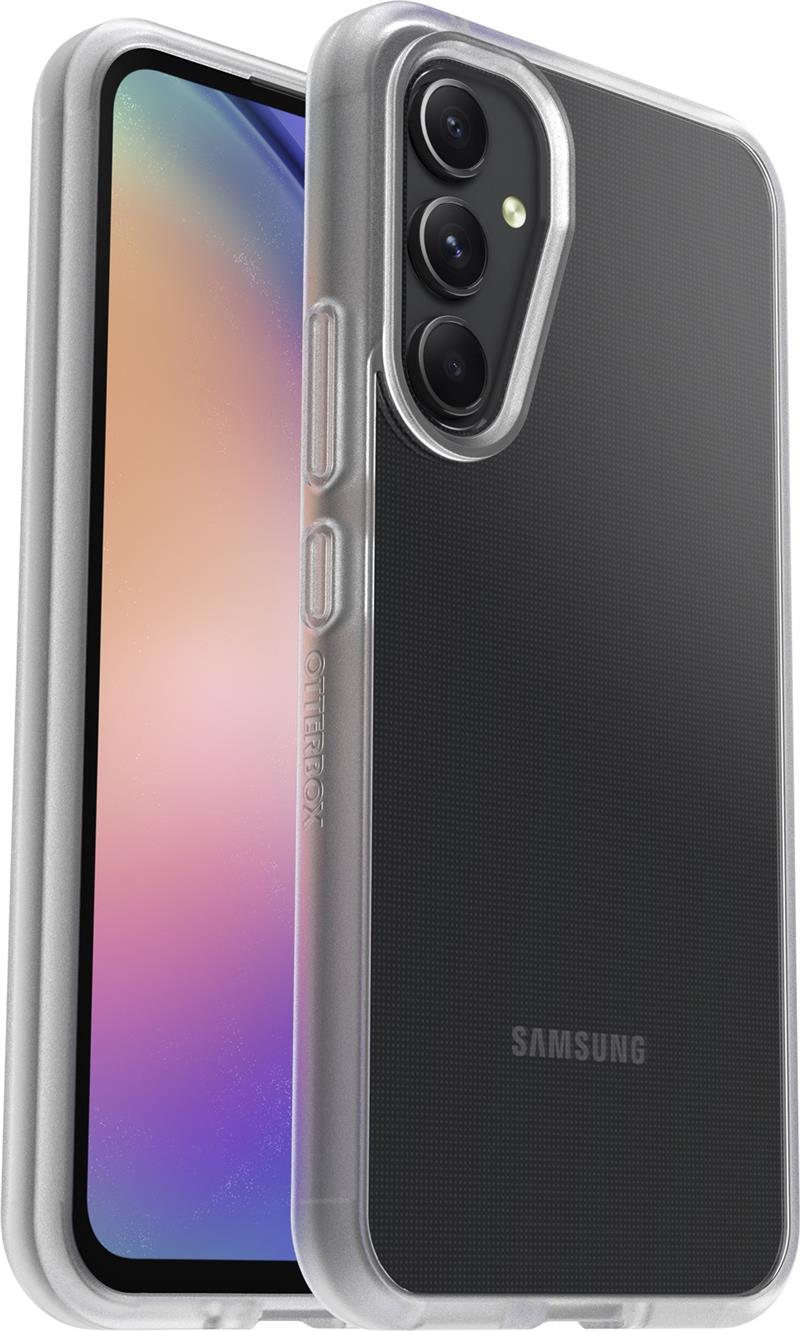 OtterBox React-hoesje voor Galaxy A54 5G, schokbestendig, valbestendig, ultradun, beschermende, getest volgens militaire standaard, Antimicrobieel, Cl