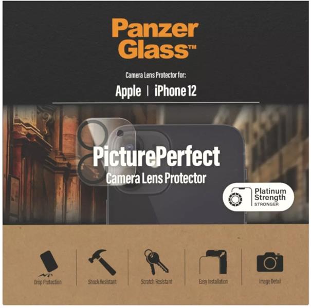 PanzerGlass PG PicturePerfect iPhone 12 Doorzichtige schermbeschermer Apple 1 stuk(s)