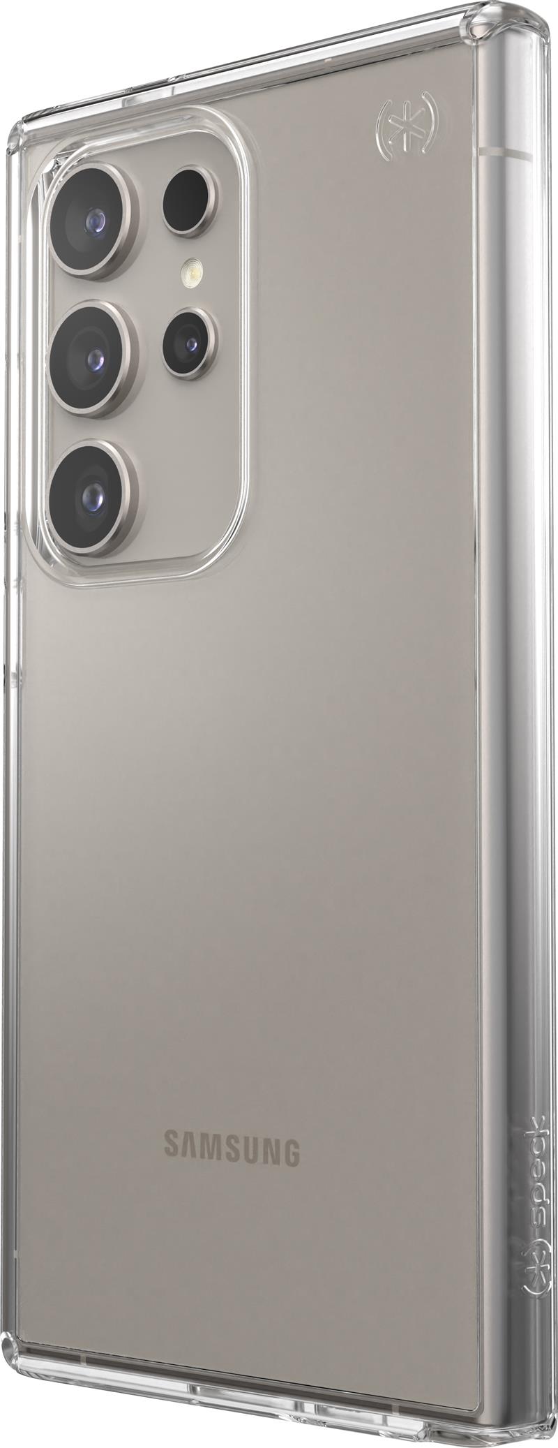 Speck Presidio Perfect Clear Samsung Galaxy S24 Ultra Clear - with Microban