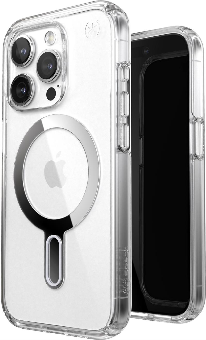 Speck Presidio Clear ClickLock Apple iPhone 15 Pro Clear - with Microban