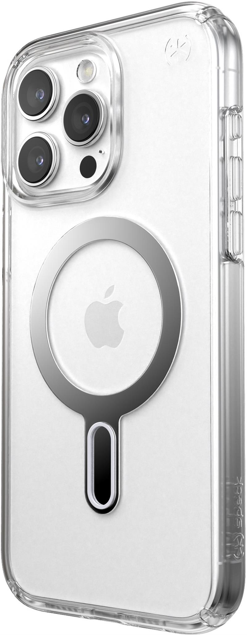 Speck Presidio Clear ClickLock Apple iPhone 15 Pro Max Clear - with Microban