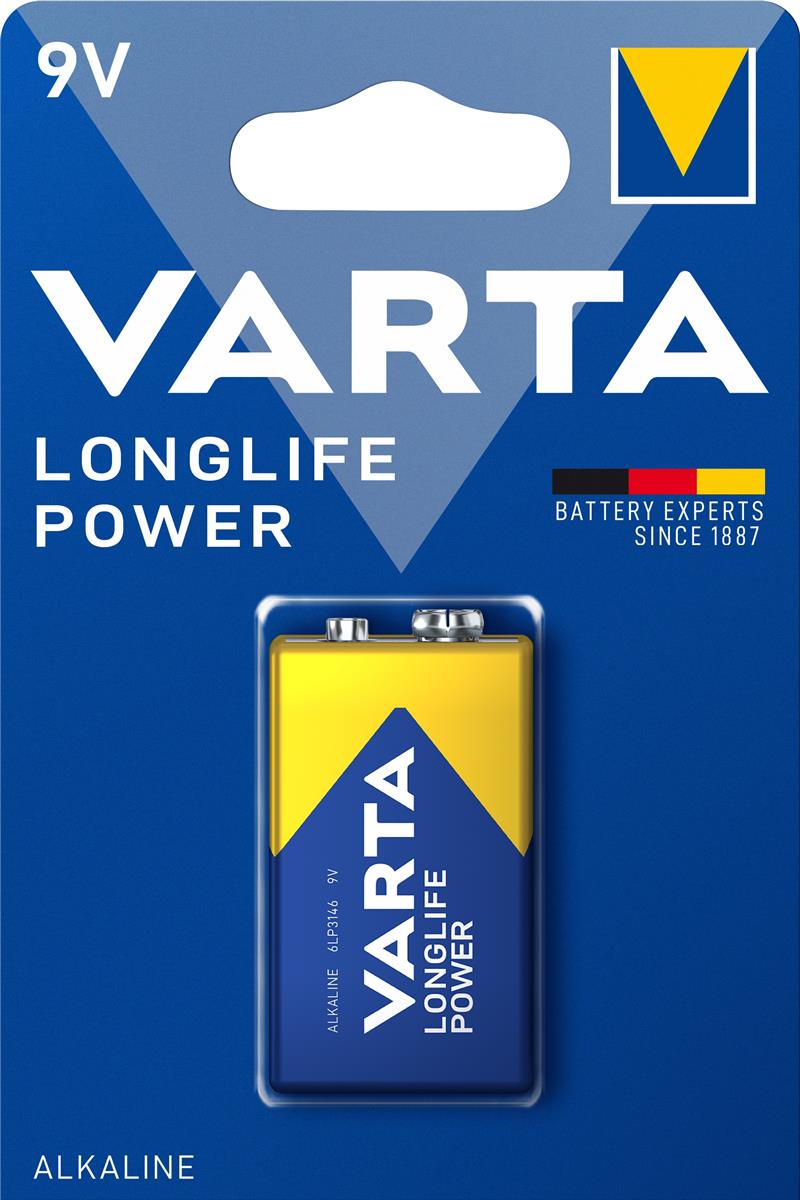 Varta Battery High Energy 9V Alkaline