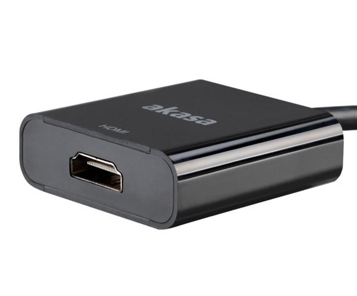 Akasa Mini DisplayPort to HDMI Active Converter 20cm *MDPM *HDMIF