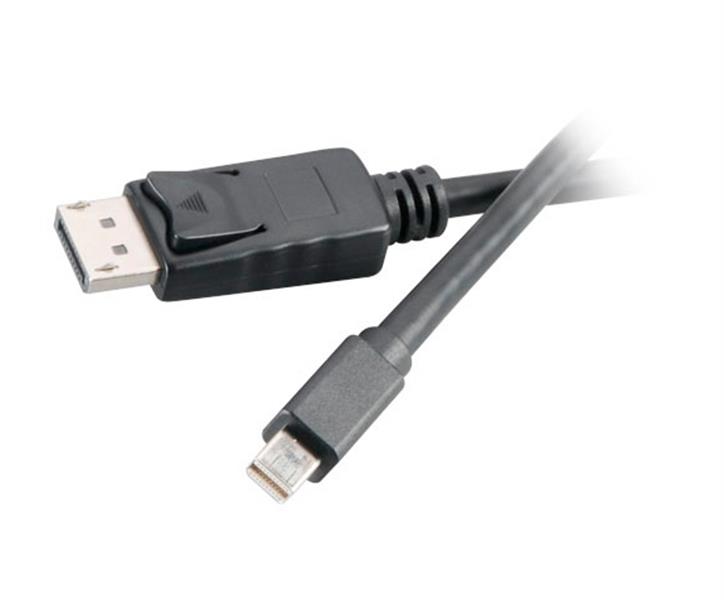 Akasa Mini DisplayPort to DisplayPort 1 2 2meters *MDPM *DPM