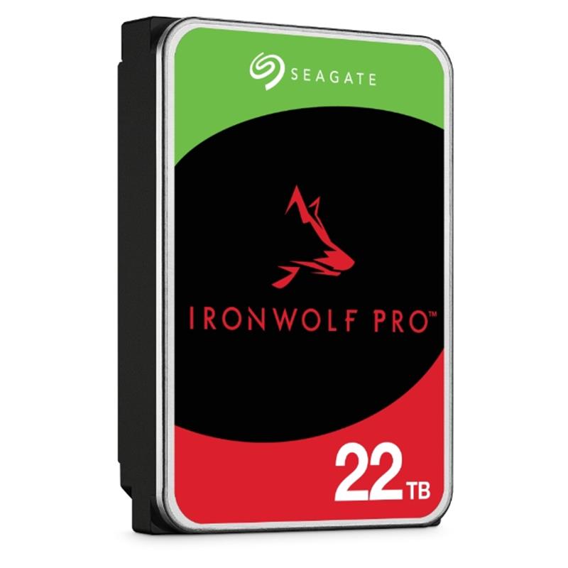 Seagate IronWolf Pro ST22000NT001 interne harde schijf 3.5"" 22 TB SATA III