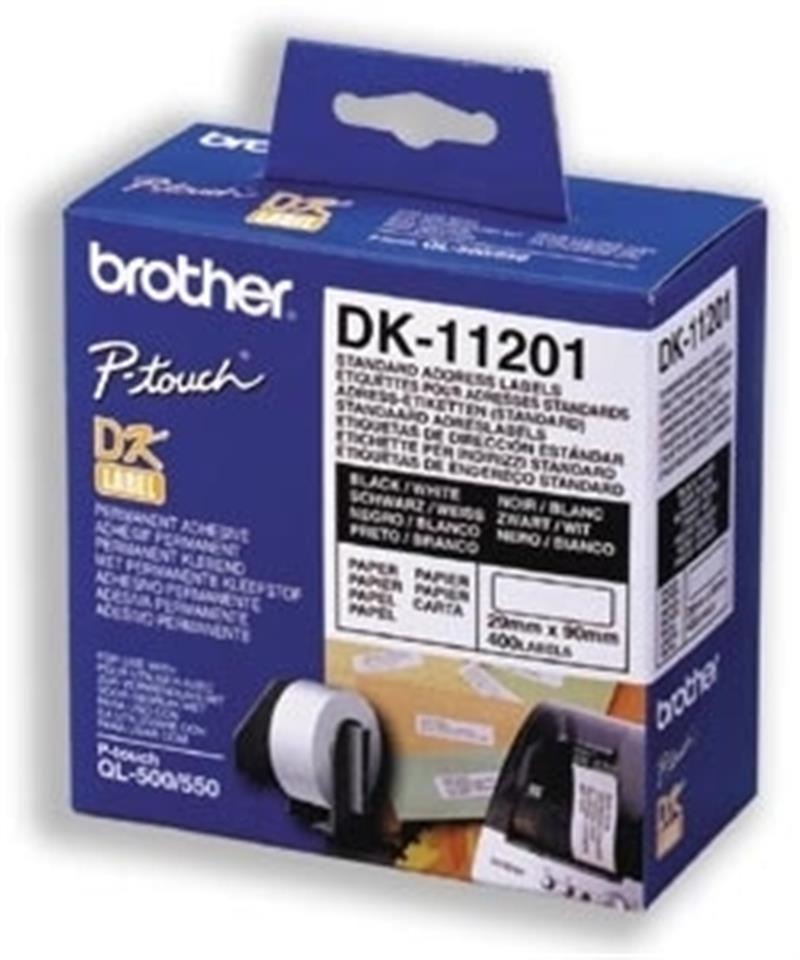 Brother Standaard adreslabels papier 29 x 90 mm