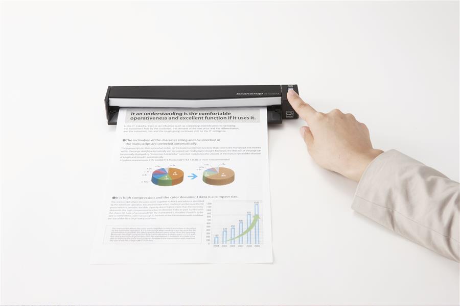 Fujitsu ScanSnap S1100i 600 x 600 DPI CDF-/vellenscanner Zwart A4
