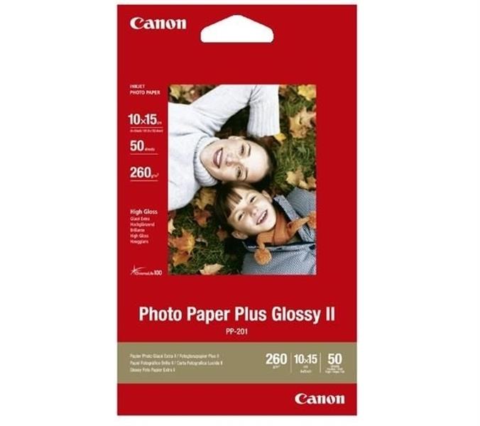 Canon PP-201 pak fotopapier Rood Hoogglans