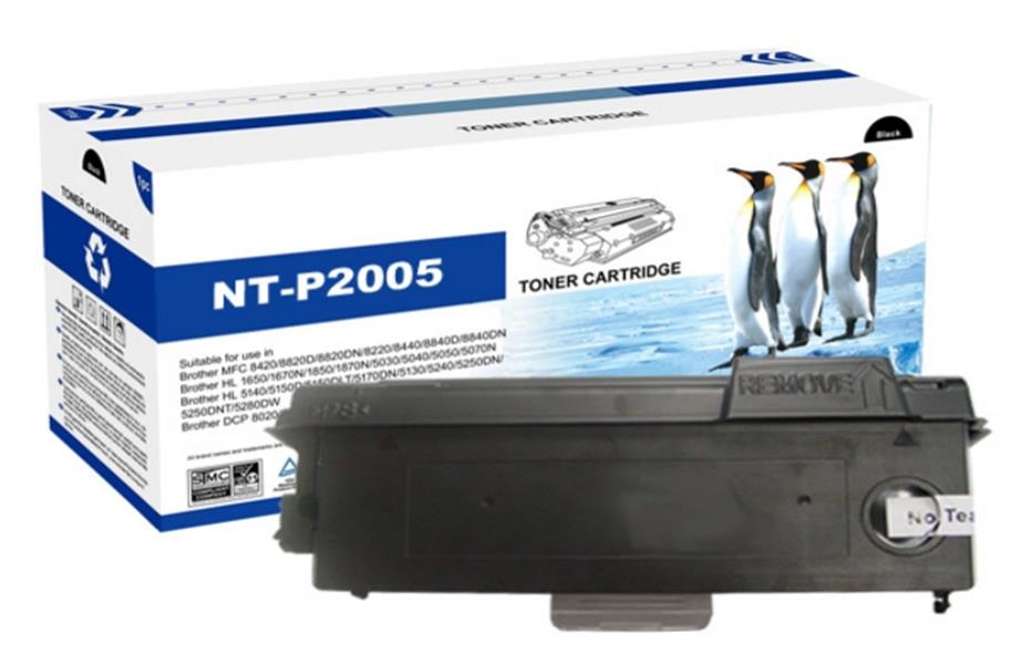 Compatible Brother Toner cartridge TN-2005 zwart huismerk Compatible Brother Toner cartridge TN-2005 zwart huismerk