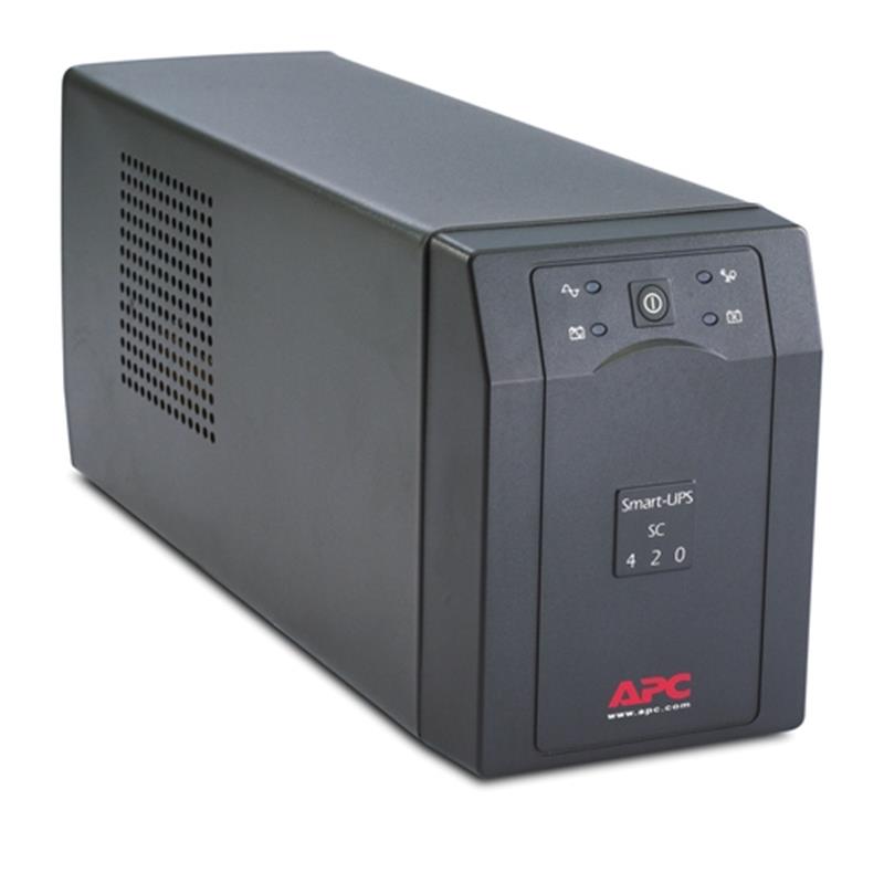 APC Smart-UPS 420VA noodstroomvoeding 4x C13 uitgang, serieel