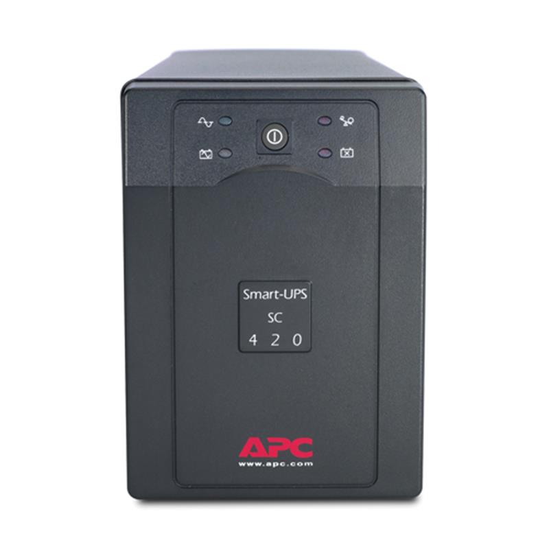 APC Smart-UPS 420VA noodstroomvoeding 4x C13 uitgang, serieel