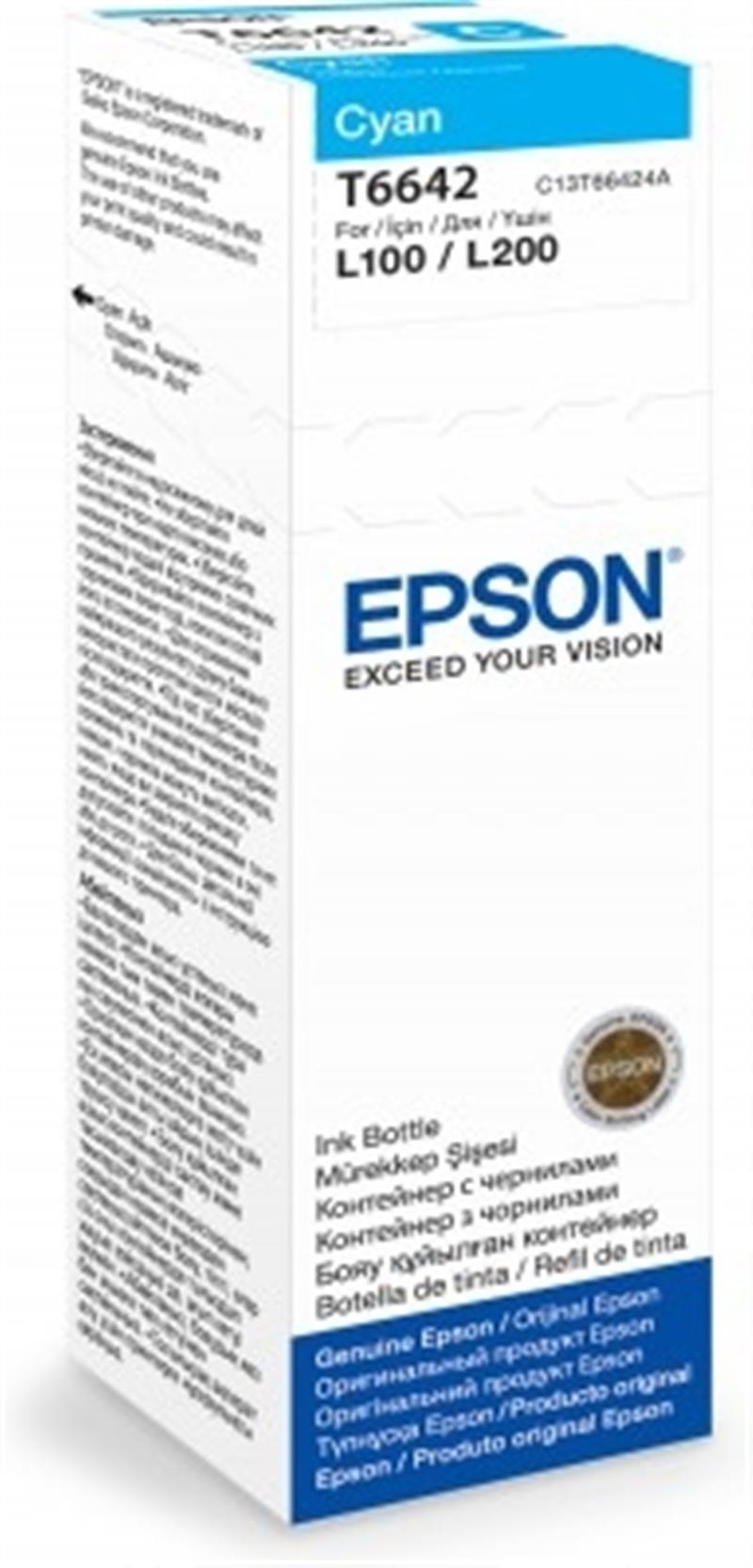 Epson T6642 Origineel Cyaan 1 stuk(s)