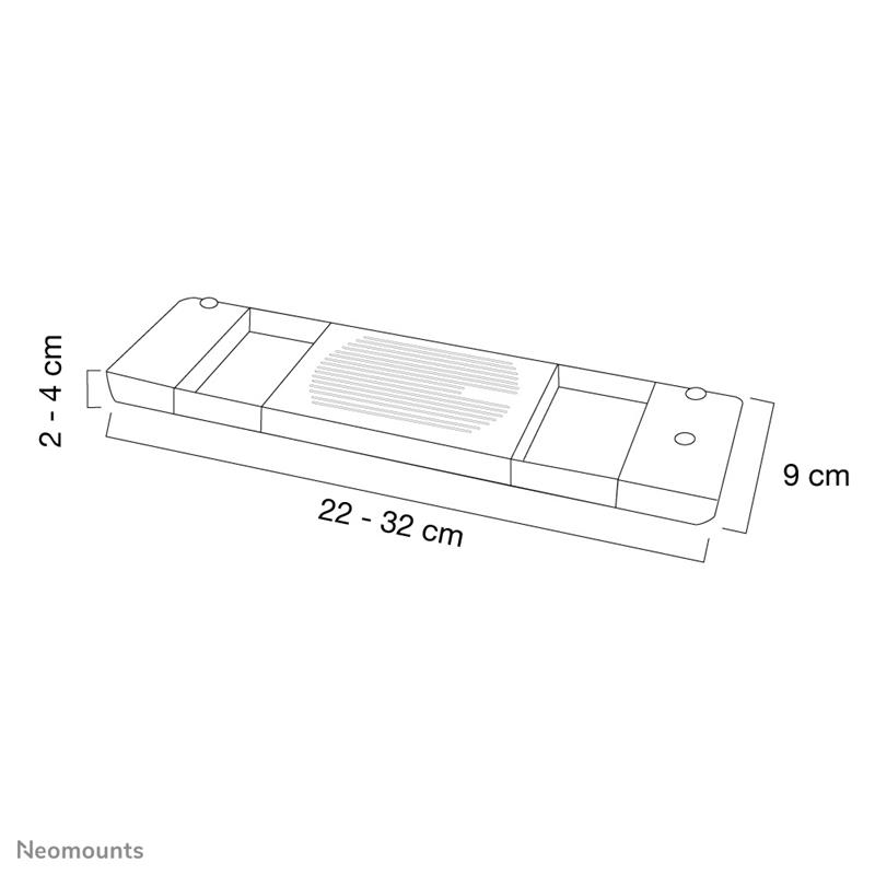 Neomounts notebook koeler