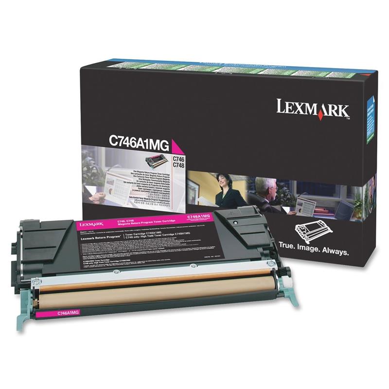 Lexmark C746A1MG tonercartridge Origineel Magenta 1 stuk(s)